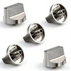 W11366438 Gas Stove Knobs Compatible with Whirlpool Range WCG55US0HS00 WCG55US0HS05