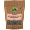 Organic Cracked Black Pepper (Coarse Ground) 50g by Hatton Hill