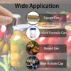 3PCS Mini Easy Can Opener Stainless Steel Multi Purpose Reusable