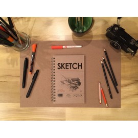 Design Ideation Sketch : Premium Paper Sketch Book for Pencil, Ink, Marker, Charcoal and Watercolor Paints. Great for Art, Design and Education. (Classic 5.5" x 8.5") (2)