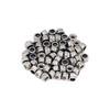 BinifiMux 40Pcs M4 x 0.7mm Stainless Steel Self-Lock Nylon Inserted