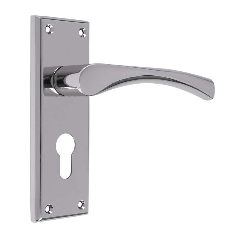 Carlisle Brass Serozzetta Venti Lever On Backplate - Euro 47.5mm