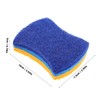 FOMIYES 6pcs Kitchen Scrub Sponge Absorbent Cleaning Sponges for Dishes