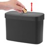 Car Trash Can - Auto Dustbin,Small Automatic Portable Car Trash