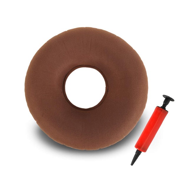 Anyingkai Inflatable Seat Cushion, Doughnut Seat Cushion, Orthopaedic, Inflatable Seat