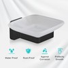 JASSFERRY Soap Dish Holder for Shower Black Wall Mounted Square