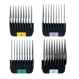 WAHL 5-8#5 6 7 & 8 STAINLESS STEEL COMBS/METAL GUIDES FOR KM2 KM5 KM10 KMSS CLIPPERS