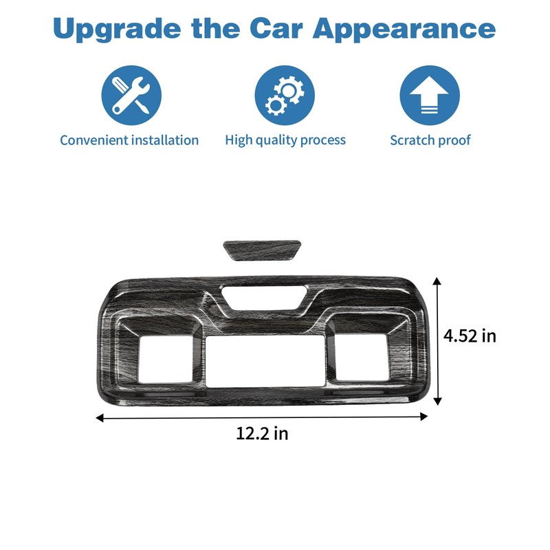 PDKLIN for Silverado Rear Air AC Vent Cover Trim Panel