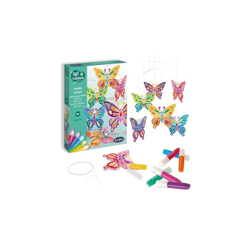 SENTOSPHERE - Mobile Butterflies Craft Kit