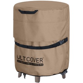 ULTCOVER Waterproof Patio Cool Bar Table Cover 17.5”(D) for Outdoor Party Cooler Side Table