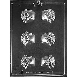 3-Molds - Rose Flower Chocolate Candy Mold Romantic Floral Silicone Mold for Candy, Chocolate, Soap, or Candle Making Perfect for Weddings, Valentine’s Day & Gifts