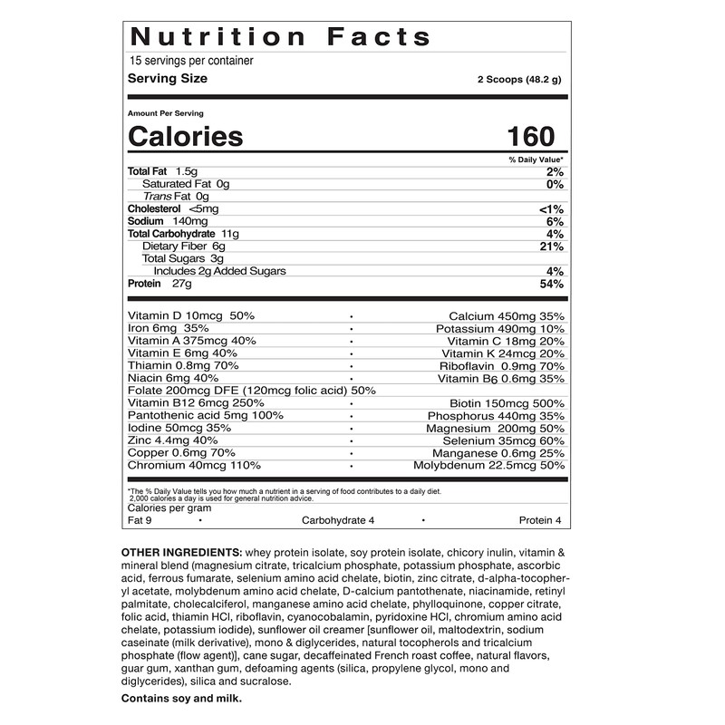 Celebrate Vitamins High Protein Meal Replacement Shake, 27 g Protein