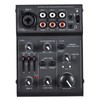 Qudai AGE03 5-Channel Mini Mic-Line Mixing Console Mixer with USB