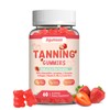 Tanning Gummies for Women and Men, Self Tan Supplement with