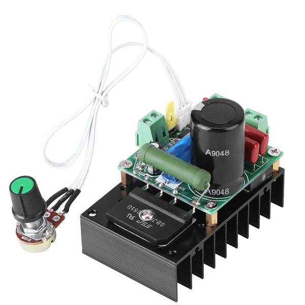 Riuty DC Brushless Motor Controller, 15-160V DC 12-110V AC 5A