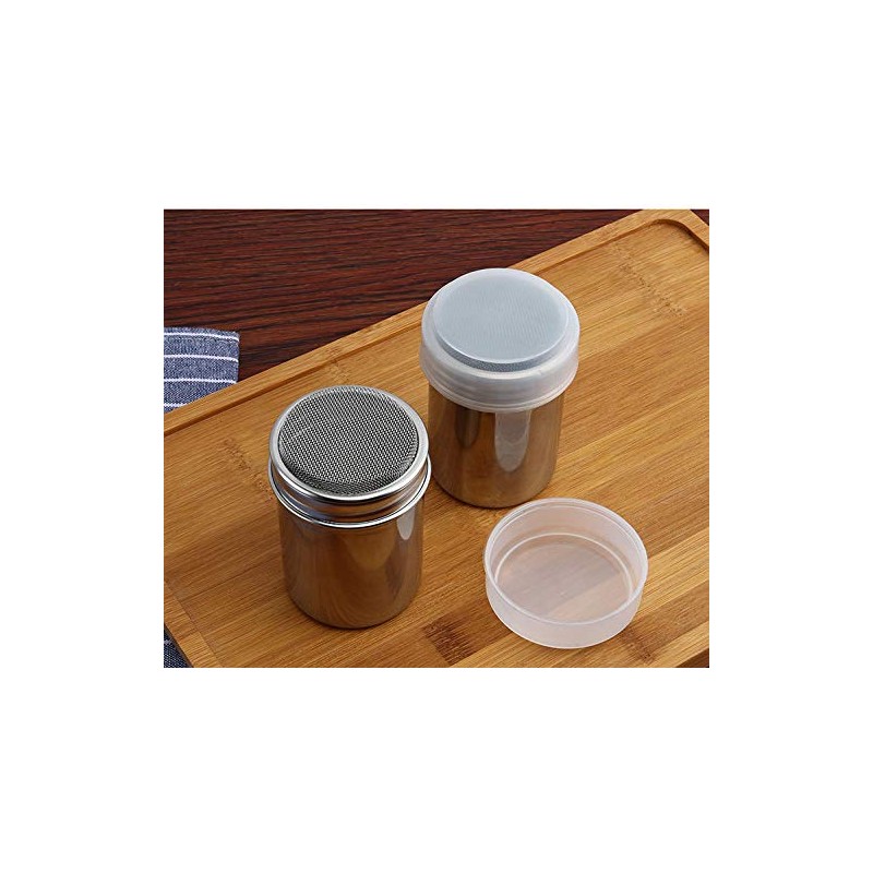 Flour Flour Bottle, Powder Can, Condiment, Seasoning Can, Stainless Steel,