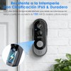 Yakiter Video TimbYakiter Video Timbre Inteligente,Mbre Inalambrico Exterior con Camara,170°Gran
