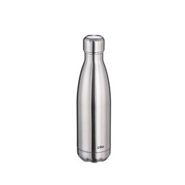 Cilio ELEGANTE Isolierflasche, Edelstahl, silber, One Size