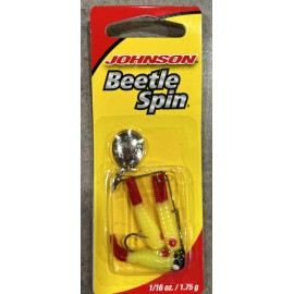 Johnsons Johnson Original Beetle Spin 1/16 oz Yellow