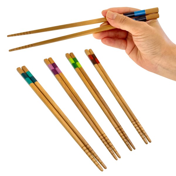 Japanese Chopsticks Set of 5 Pairs, Made in Japan, For