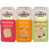 Cabot Cracker Cut Slices Cheese Seriously Sharp, Gouda, Pepper Jack