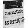 Set 5pack 3PCS for Tahoe Plus 2PCS High Country Emblems