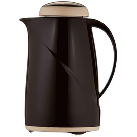 Helios Wave Kunststoff-Isolierkanne, Cappuccino, 0,6 Liter