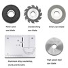 Precision Mini Electric Table Saw, DIY Hobby Handmade Woodworking Bench