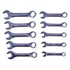 Amtech K2001 10 Piece Stubby Combination Wrench Set