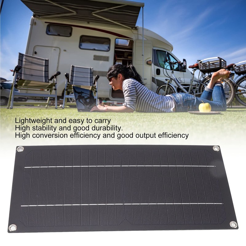 Broleo - Kit de panel solar, panel de carga solar