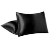 PiccoCasa Satin Pillowcase, Cool Envelope Style Pillowcase, Rayon, Cool to
