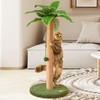 Meowoou Cat Scratching Post 33 Inch Tall Cat Scratcher for