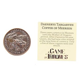 Game of Thrones Daenerys Targaryen Queen of Meereen Copper Coin