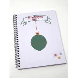 Christmas Planner Diary - It's the most wonderful time of the year - Xmas Organiser by Judilicious
