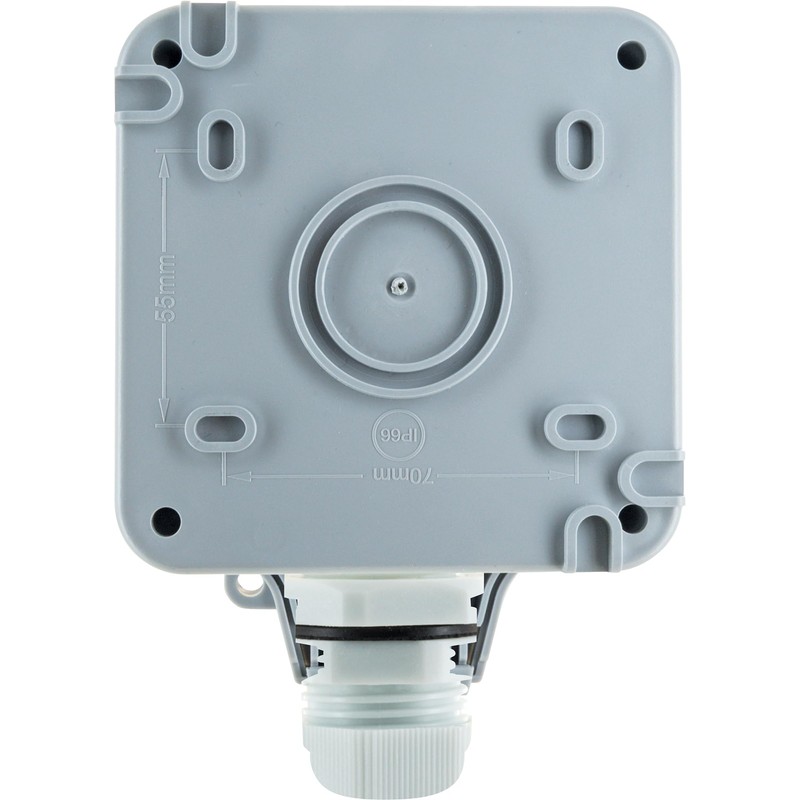 SCHWAIGER SOAD0100 Outdoor Socket Surface-Mounted Outdoor Socket Weather Protection Cover