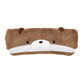 Ribuhaito 17812-32 Hair Band, Animal Cucumber Towel, Otter, Total Length: Approx. 10.2 inches (26 cm), Absorbent, Quick Drying, Soft