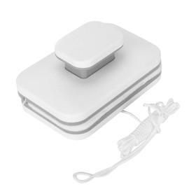 Magnetic Windshield Cleaner Tool, Strong Magnet Window Cleaner Tool with Anti-Fall Rope, Double Sided Window Cleaner for Thickness 3-10mm, Magnetic Glass Cleaner for High-Rises, Home (Rectangular)