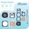 Atunee Pack of 5 Carburetor Repair Rebuild Kit for Zama