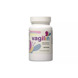 Vagilin Natural Homeopathic Formula 60 Caps (1 bottle) Eliminate Vaginal Odor