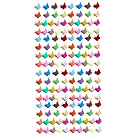 Minkissy 144pcs Mini Butterfly Hair Clips Assorted Hair Accessories for Girls Jaw Clips Non- Design for Everyday Use and Special Occasions