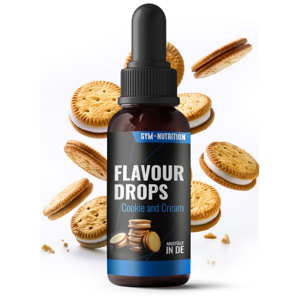 Flavour Drops, without Calories, with Dosing Pipette, 50 ml, Super