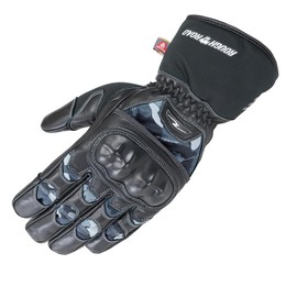 Rough & Road RR8661GY-CM5 Motorcycle PrimaLoft Protective Winter Gloves Gray Camo XL