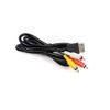 RUITROLIKER 6ft 3RCA Audio Video AV Composite Kabel für Dreamcast