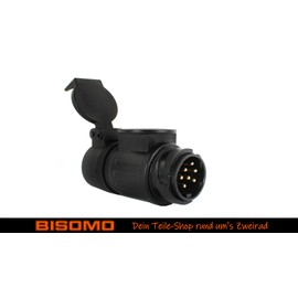 Car Adaptor 13 to 7 Pin Trailer 12 V Long Adaptor Piece Trailer Adapter Plug Towing Hitch Trailer