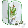 3-Pack Insect and Butterfly Habitat Cage Terrarium Pop-up Butterfly Enclosure