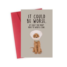 FSSDAS Funny Get Well Soon Card, Cute Get Well Soon Gifts for Women, Feel Better Gifts For Men, Humor Speedy Surgery Recovery Card for Her Him Friends