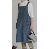 Very Belly Apron, Just Put On, Denim Apron, Canvas Fabric,