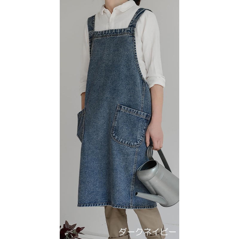 Very Belly Apron, Just Put On, Denim Apron, Canvas Fabric,