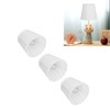 3PCS Cloth Lampshade E14 Clip On Fabric Lamp Cover for