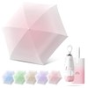 Stylish Compact Folding Inclined Umbrella Ring Handle with Storage Bag